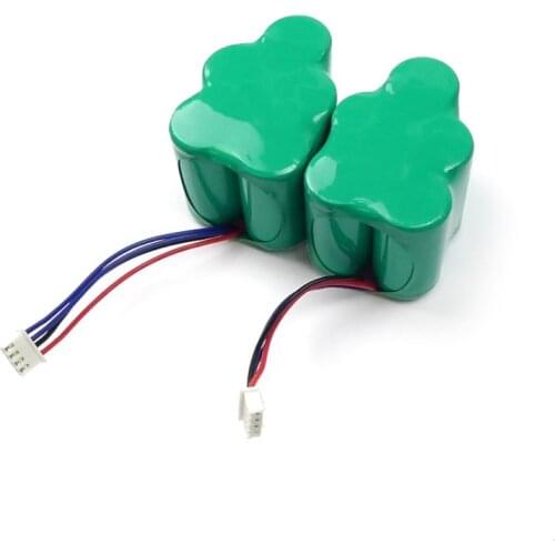 Newest 2pcs 3.5Ah 6V 3500mAh Replacement Battery for Ecovacs Deebot D73 D76 D62 D63 D63S D65 D66 D68 D77 D79 730 760 TBD71