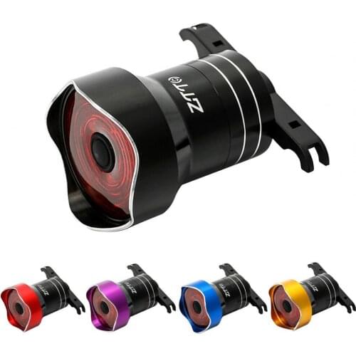 Smart Bicycle Light LED USB Rechargeable Rear Tail Light Waterproof Night Riding Safety Warning lamp Bike Cycling Accessories