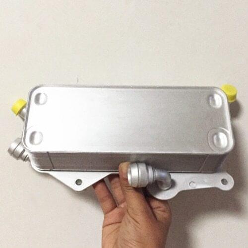 Parts OE NO 4G0 317 021AG for Audi aluminum engine oil cooler 4G0317021AG OEM No 4G0 317 021 AG