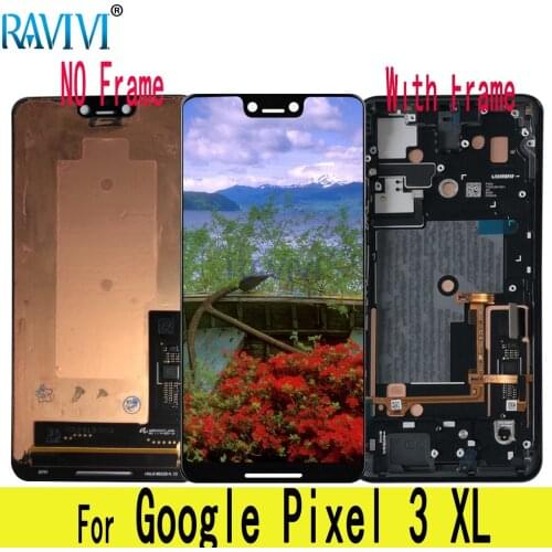 6.3'' Pixel3XL AMOLED For Google Pixel 3 XL LCD Display Touch Screen Digitizer Assembly Replacement For Google Pixel 3 XL