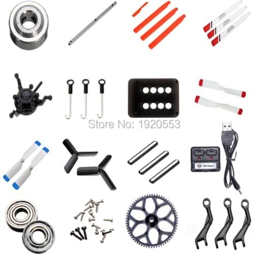 Free Shipping V931 Screws Gear Blades Linakge Swashplate Bearing Main Shaft Clip Spare Parts For Wltoys V931 AS350 RC Helicopter