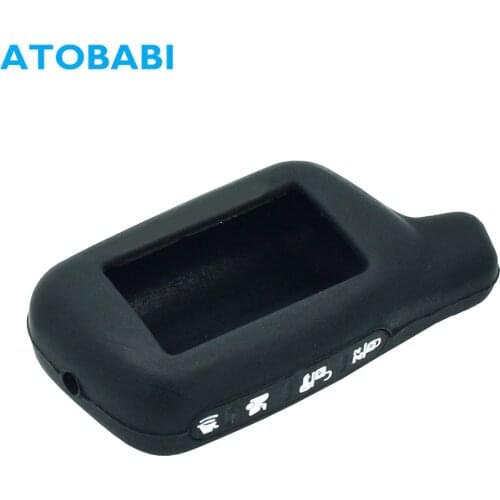 X5 Silicone Car Key Cover For Tomahawk X3 X5 Two Way Car Burglar Alarm System LCD Keychain Remote Control Protector Shell Skin