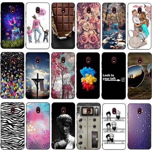 For Xiaomi Redmi 8A Redmi8a Cover Soft TPU Silicone Coque For Redmi 8A 8 A Case Floral Patterned Case For Redmi 8A Shell Capa