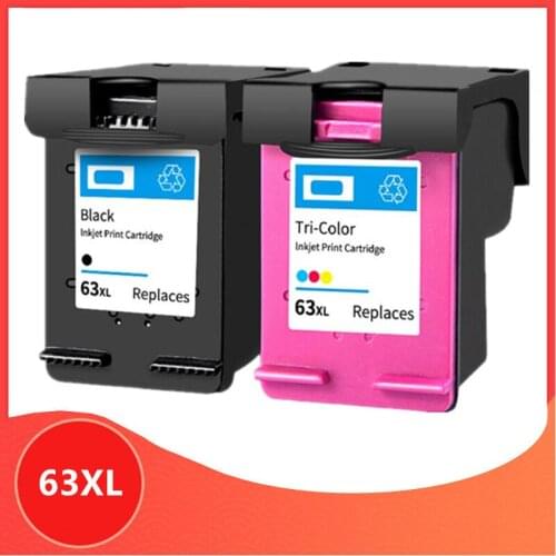 63XL Cartridge Compatible for hp 63 XL Ink Cartridge for hp63 for Deskjet 1110 2130 2131 2132 3630 4250 5220 5230 5232 5252