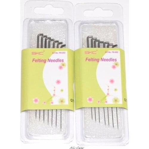 HOT SELL Set Of 7pcs DIY Handmade Felting Needles Tool Size:Small/Middle