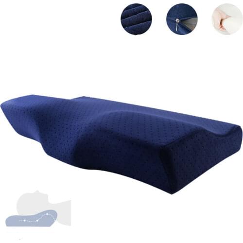 Ergonomic Design Memory Foam Pillow for Sleeping Comfortable Soft Relax Cervical Spine Pressure Health Care Neck Bedding Pillow