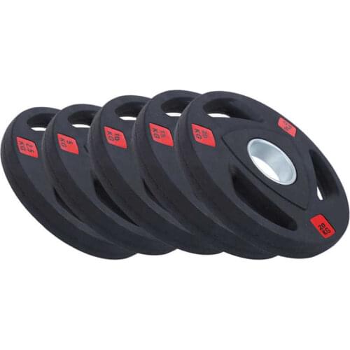 Power Training Gym Three Holes Hand Barbell Slice Large Holes Domestic Weight Lifting Fitness Equipment Weight Lifting