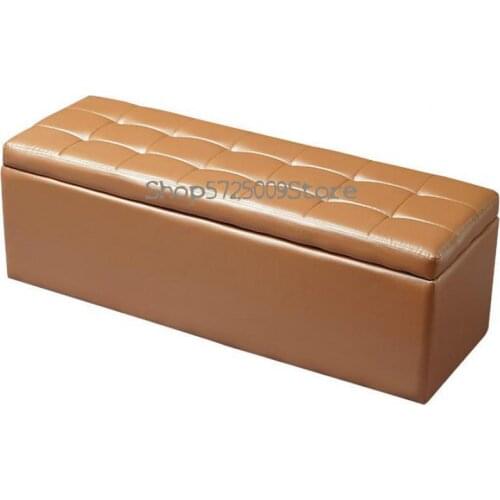 Clothing Store Shoes Changing Stool Storage Strip Sofa Stool Household Rectangular Rest Stool Fitting Room Can Sit Storage Stool