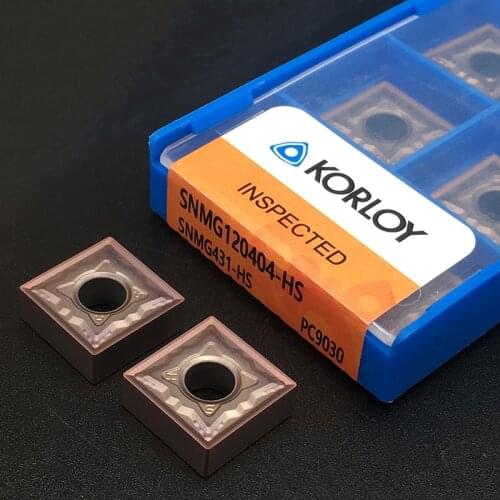 10pcs SNMG120404 HS PC9030 SNMG431 Carbide Inserts External Turning Tool CNC Lathe Cutter Tools High Quality For Stainless Steel