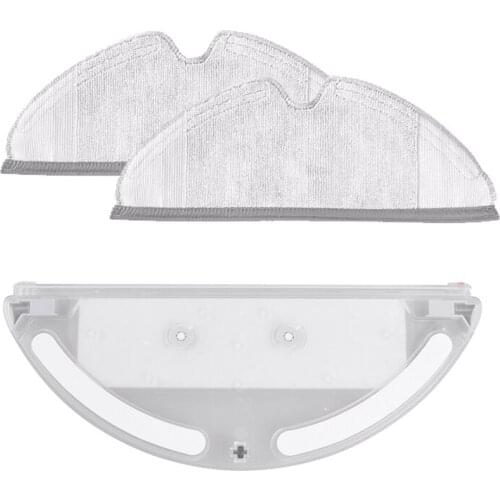 JABS 2 Mopping Cloth Dry Water Tank Mop + 1Water Tank Filter Vacuum Cleaner Parts Kits for Xiaomi Roborock S50 S51 S52