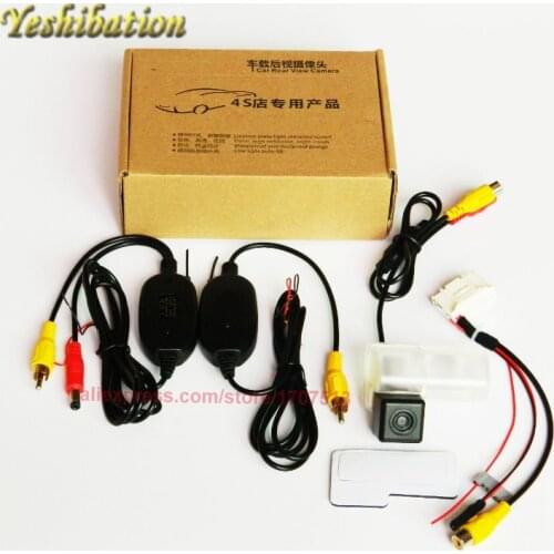 Yeshibation Wireless Car Rear Reversing Camera For Toyota Corolla Levin 2015 2016 CCD Night Vision HD Wide Lens Angle Camera