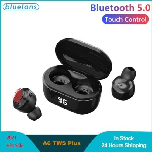 A6 TWS Bluetooth 5.0 Earphone For Huawei Airdots Wireless Earpieces Stereo Headset Mini Earbuds For Android IOS Mobile Phone