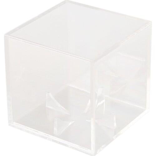 Acrylic 9 Inch Baseball Box Display Golf Tennis Ball Transparent Case for Souvenir Storage Box Holder Uv Protection Dustproof