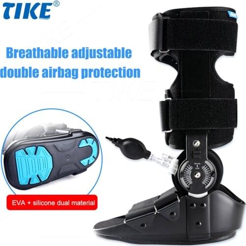TIKE Walker Brace Air Walking Fracture Boot with Air Pump Brace for Stabilizer Injured Foot Ankle Sprain Broken Toe Post Surgery