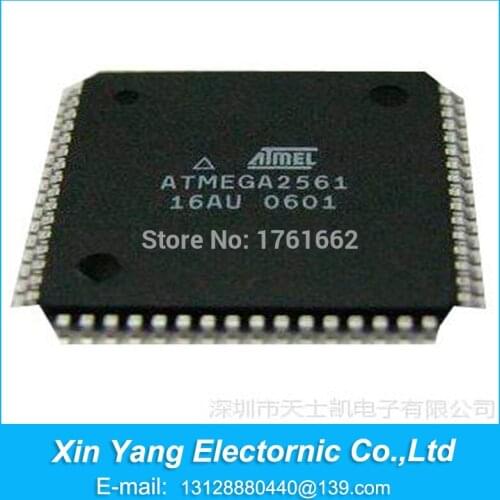 Free shipping NEW ORIGINAL ATMEGA2561-16AU ATMEGA2561 2561-16AU QFP