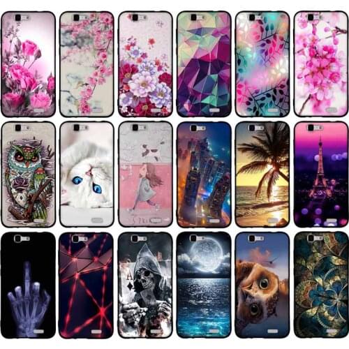 Case for Huawei Ascend G7 L01 L03 C199 Case Soft Silicon Cover for Huawei G7 5.5 Inch Back Cover for Huawei Ascend G7 G7-L01 Bag