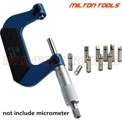 F0200 Williams thread Inch size measuring head 55 degree 10pairs for Screw Thread Micrometers
