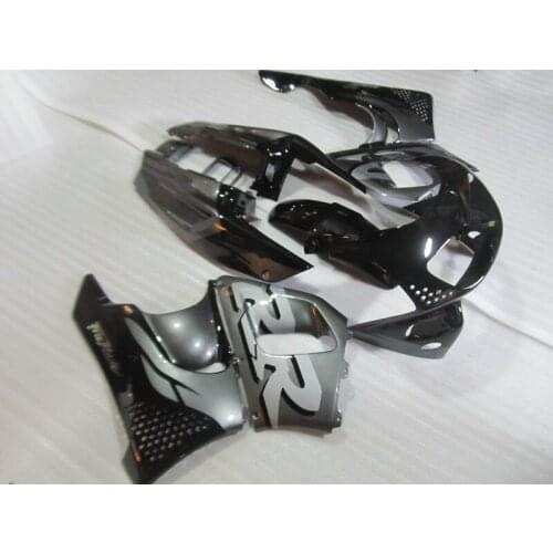 Top-Quality Motorcycle Fairing kit for CBR900RR 96 97 CBR900 893 CBR900RR 1996 1997 Silver gloss black Fairings set HE22