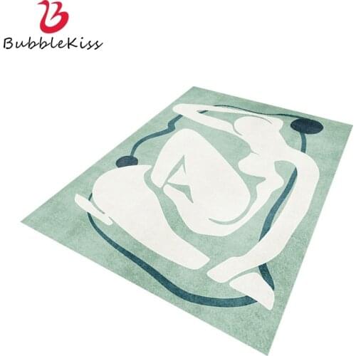 Bubble Kiss Abstract Art Carpets For Living Room Nordic Modern Bedroom Sofa Area Rugs Coffee Table Large Soft Non-slip Floor Mat