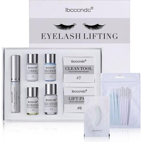 Professional Lash Lift Kit Perming Curling Nutritious Growth Eyelash Perming Kit Lashes Lifting With Rods Glue Lift Pads