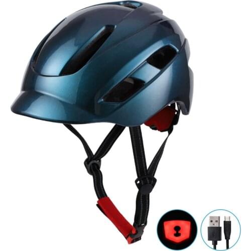 Riding Equipment Bicycle Helmet Mtb Road Bike Bicycle Helmets With Usb Charging Light Protective Satety Helmets Dropshipping