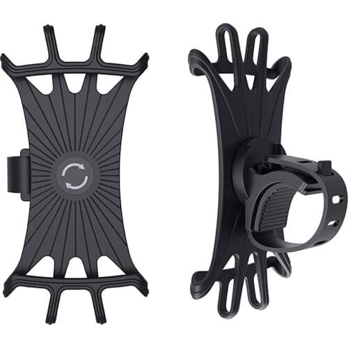 Universal Handlebar Phone Holder Anti-Shock Soft Silicone For Xiaomi M365 pro max for Max G30 Electric Scooter Accessories GPS
