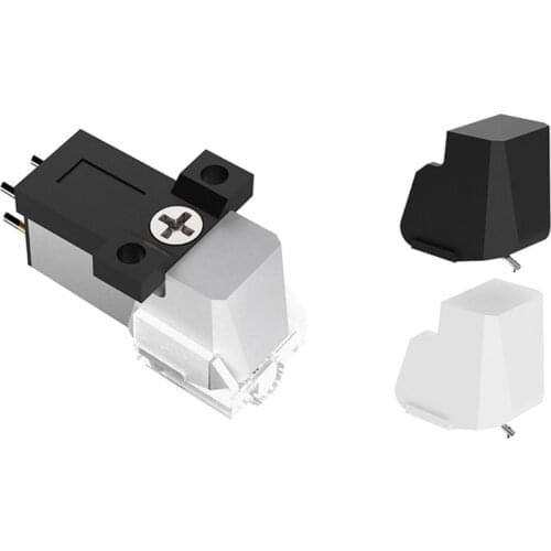 High-End Moving Magnetic Cartridge LP Vinyl Record Turntable Phonograph Half-drilled cone Stylus Accessories