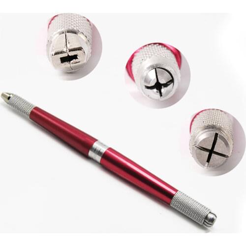 1pc Microblading Tattoo Pen for Permanent Makeup Machine Manual Eyebrow Liner Pen Tattoo Tebori Hand Tool