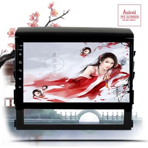 4G LTE Android 10.0 Fit TOYOTA Land Cruiser 200 LC200 2016 2017 2018 2019 Multimedia Stereo Car DVD Player Navigation GPS Radio