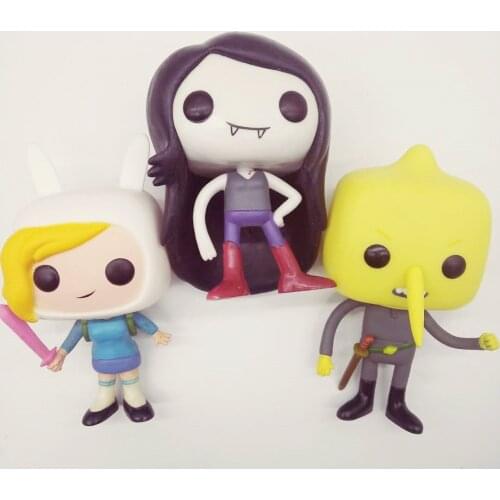 Animation Action Figure Collectibles Vinyl Doll Fionna Lemongrab Characters Model Toy Gifts Western TV Original No Box