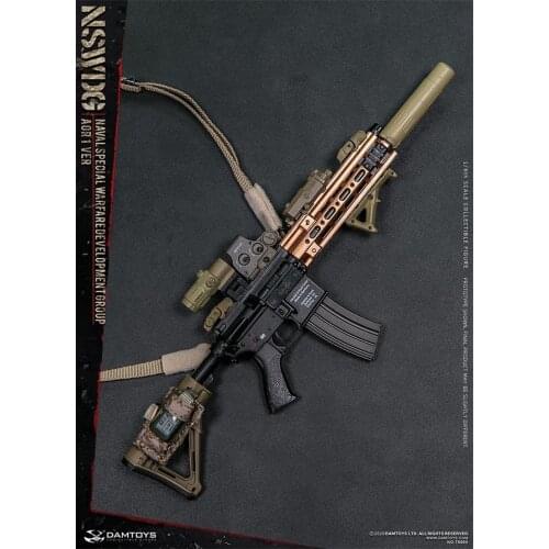 DAMTOYS DAM 78065 Scale 1/6th American Seal Special Army Soldier Weapon HK416 Gun Full Set For 12inch Doll Action