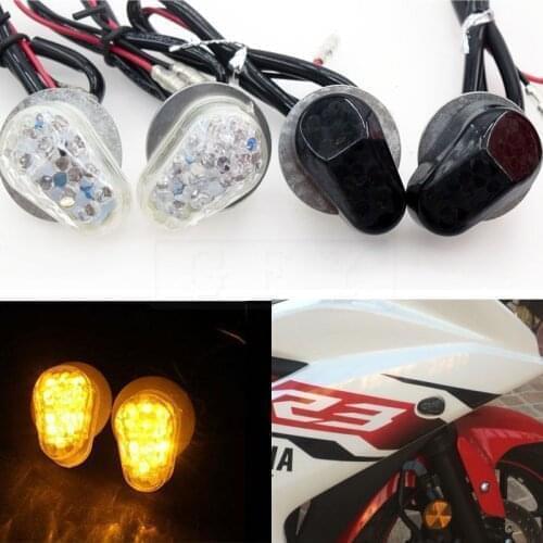 YZF R1 Motorcycle For Yamaha YZFR1 R6 R6S R3 R6S YZF R1 YZF R6 R3 Motorcycle LED Turn Indicator flashing lights blinkers