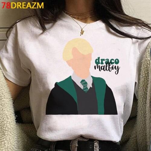 Draco Malfoy top tees women kawaii vintage streetwear t-shirt top tees aesthetic harajuku
