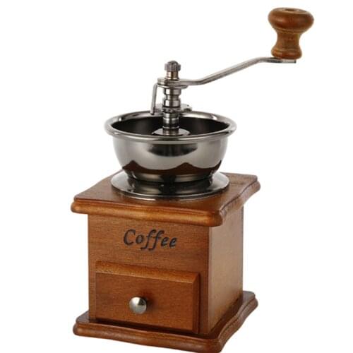 NEW ARRIVAL manual burr coffee grinder FREE SHIPPING to some countries