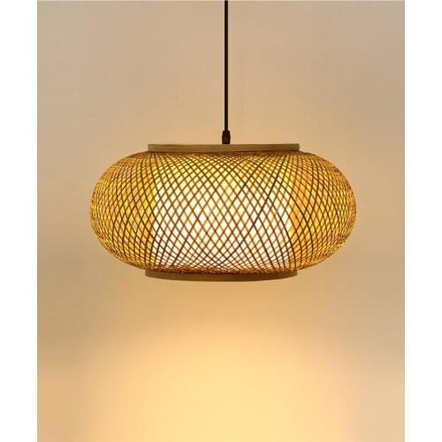 Japan bambo pendant lights vine lamp Asia Restaurant Hotel project pendant lamp for living room hanging kitchen lamp