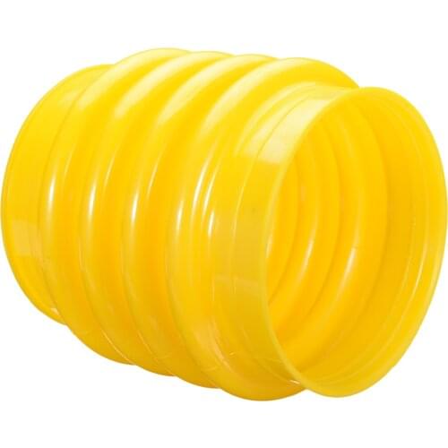 1Pcs Polyurethane Jumping Jack Bellows Boot 17.5cm Yellow For Wacker Rammer Compactor Tamper Hand Power Tools Accessories
