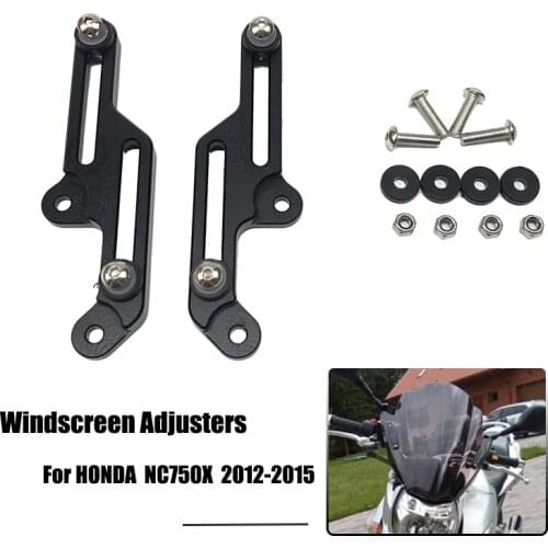 Motorcycle Windscreen Adjusters Airflow Adjustable Windscreen Wind For HONDA NC700X NC750X NC 700 750 X 2012 2012 2014 2015