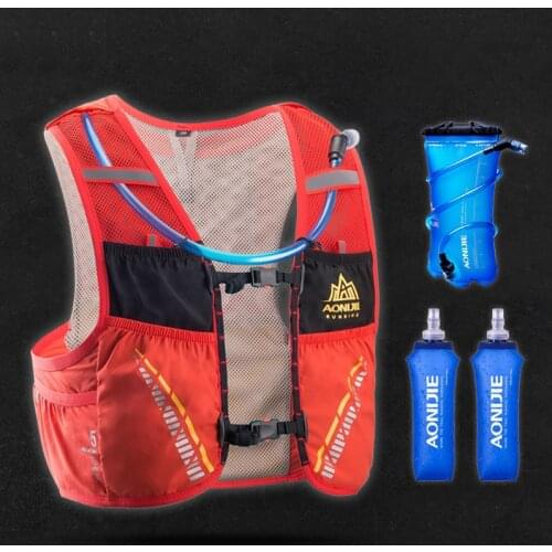AONIJIE C933 5L Hydration Backpack Rucksack Pack Bag Vest Harness Water Bladder Hiking Camping Running Marathon Race Climbing
