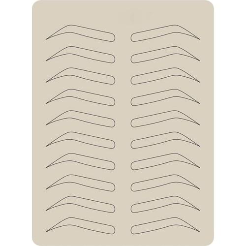 Microblading Supplies Eyebrow Practice Latex Skin 5pcs/10pcs/30pcs Makeup Eyebrow Tattoo Training permanent Needle Supply Kit