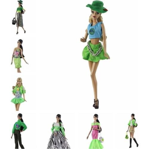 Skating Shoes Shirts Skirt Clothes Set for Barbie Doll Outfits Roller Skates Tops Skirts Daily Clothing Accessories 1/6 BJD Toys