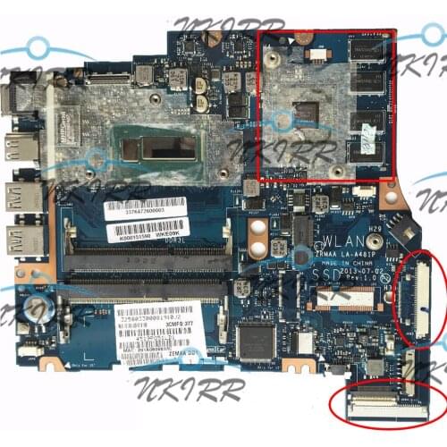 15.6" ZRMAA LA-A481P K000151590 i5-4200U 1.6Ghz GT740M 2GB motherboard for toshiba Satellite E55 E55A E55-A E45T-A laptop