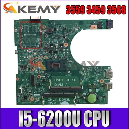 Akemy Brand NEW 14236-1 FOR Dell Inspiron 3559 3459 3568 Motherboard PWB CPWW0 CN-030J5G 30J5G Mainboard 100% tested
