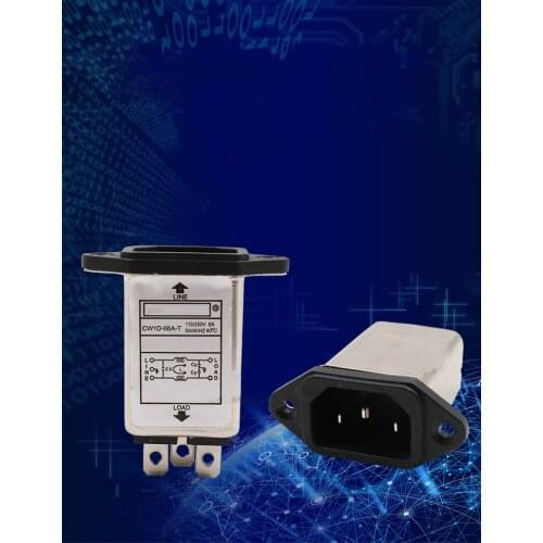 Alimentatore AC, presa di filtro,CW1D-06A , saldatura a punti ad ultrasuoni, accessori per respiratori