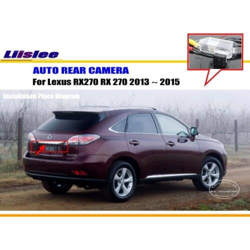 Car Rear View Camera For Lexus RX270 RX 270 2013 2014 2015 Vehicle Parking Back Up Camera Auto Accessories HD CAM Nigh Vison