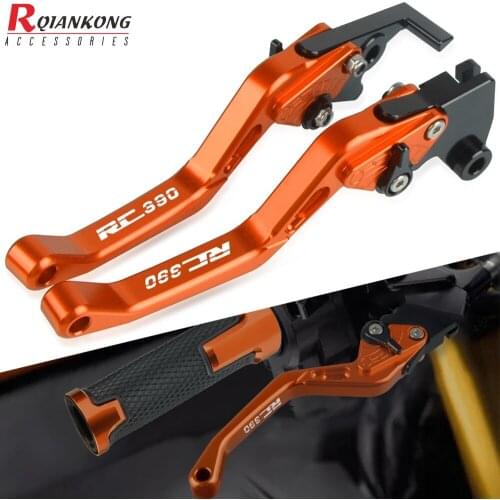 For RC125 RC200 RC390 2013 2014 2015 2016 2017 2018 2019 2020 Motorcycle Brake Handle Adjustable Aluminum Clutch Brake Lever