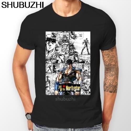 Fist of the North Star Manga Hokuto No Ken Anime Tshirt T-Shirt Tee 4XL 5XL men cotton t-shirts 4XL 5XL euro plus size sbz8271
