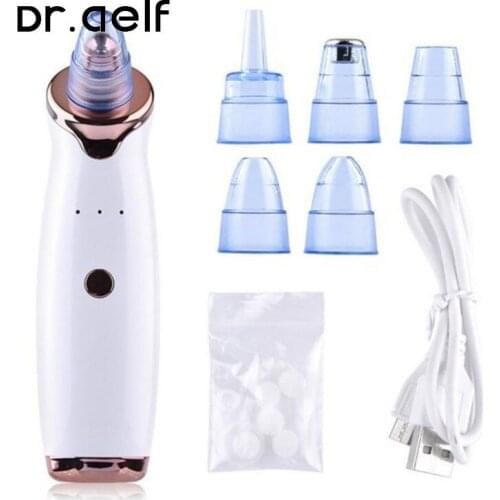 Dr.aelf Blackhead Remover Face Deep Cleaner Pore Acne Pimple Removal Vacuum Suction Facial Diamond Beauty Clean Skin Care Tool