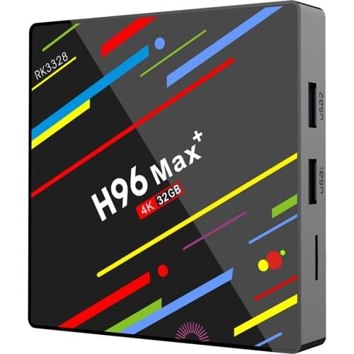 H96 Max Android 8.1 TV Box RK3328 4K Smart TV Box 2.4/5G Wifi BT4.0 4GB 32G/64G Media Player Media Player Set Top Box