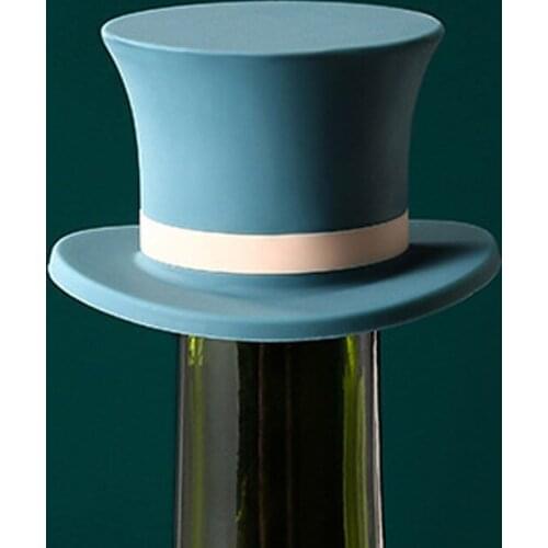 Reusable Wine Beer Cover Bottle Cap Silicone Stopper Beverage Home Bar Tools Preservation Beer Plug Cap Stoppers Kitchen Gadgets