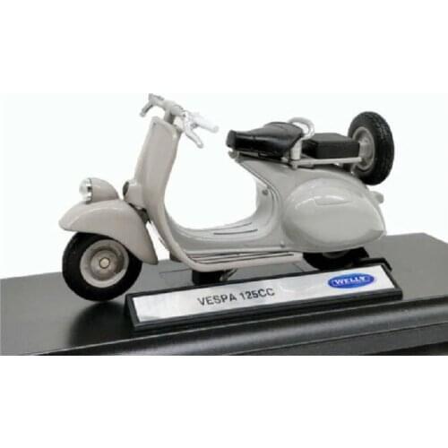 Welly 1:18 Vespa 1953 125CC MOTORCYCLE BIKE DIECAST MODEL TOY NEW IN BOX